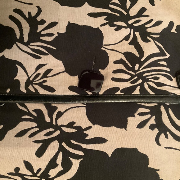 Ecologies Stunning Lined Jacket Faux Leather Trim W/pockets Tan Black EUC - 3X - Picture 6 of 9